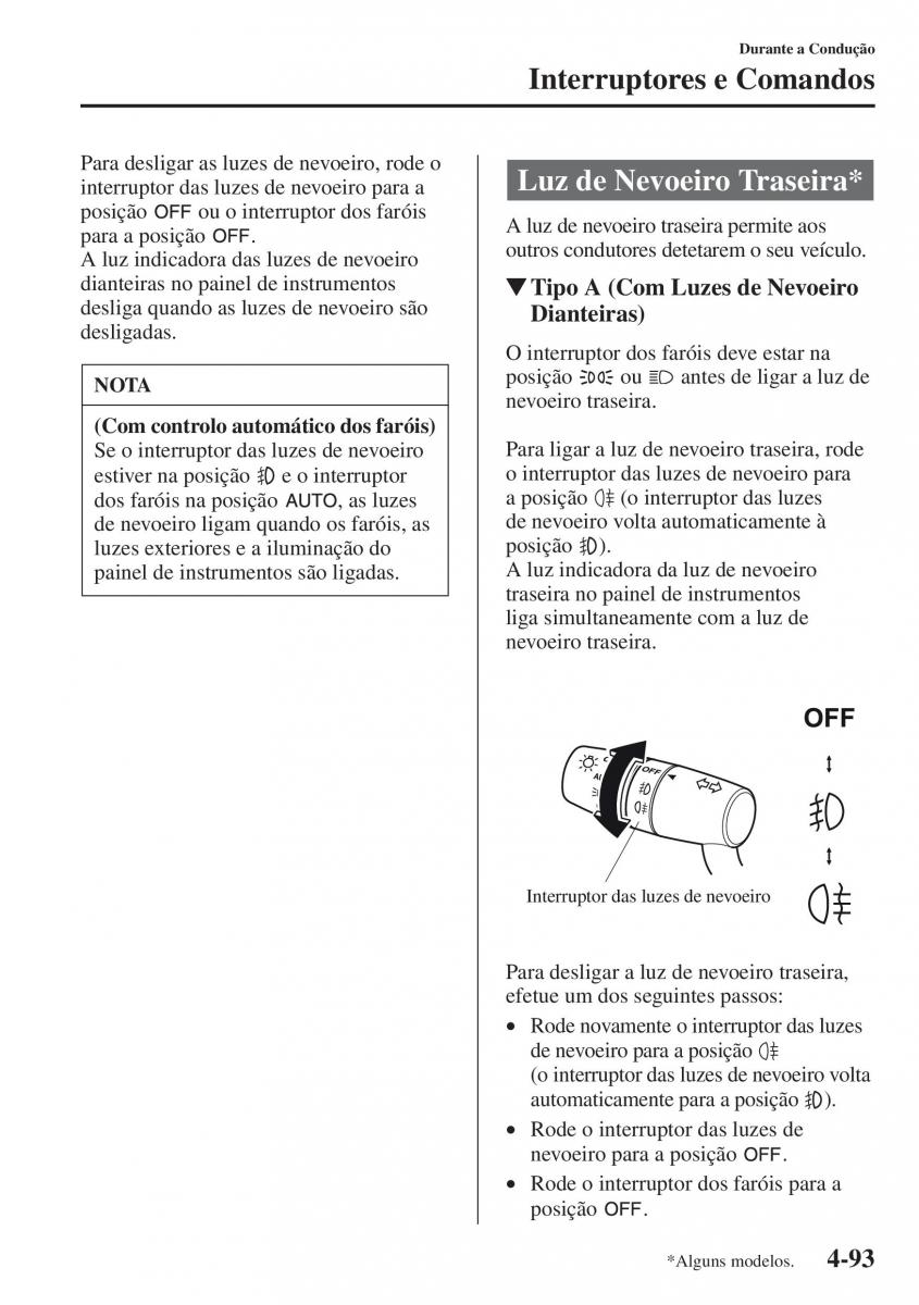 Mazda CX 5 manual del propietario / page 230