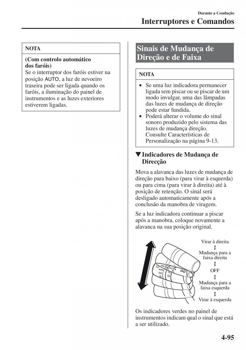 Mazda CX 5 manual del propietario / page 232