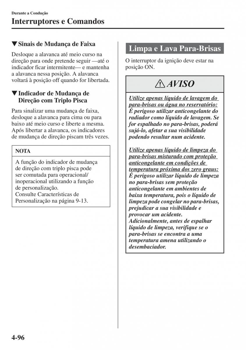 Mazda CX 5 manual del propietario / page 233