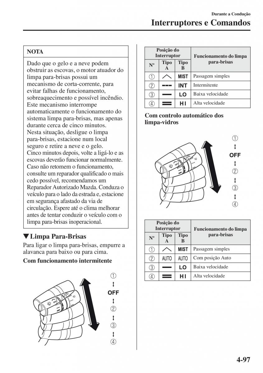 Mazda CX 5 manual del propietario / page 234