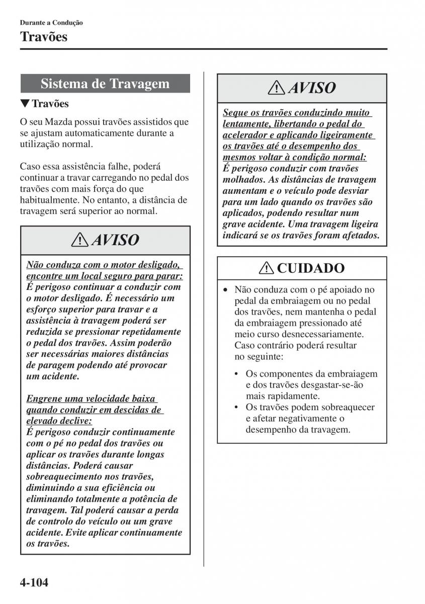 Mazda CX 5 manual del propietario / page 241