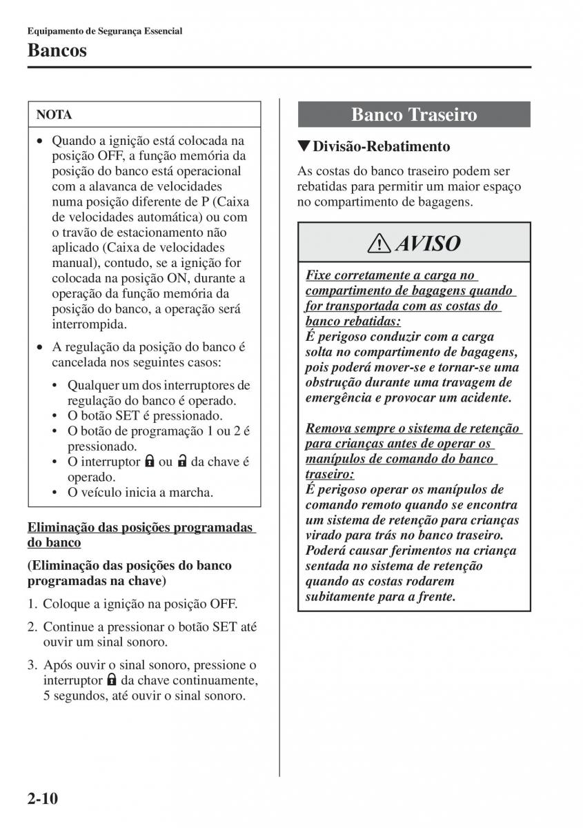 Mazda CX 5 manual del propietario / page 25