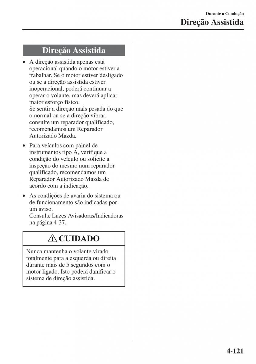 Mazda CX 5 manual del propietario / page 258