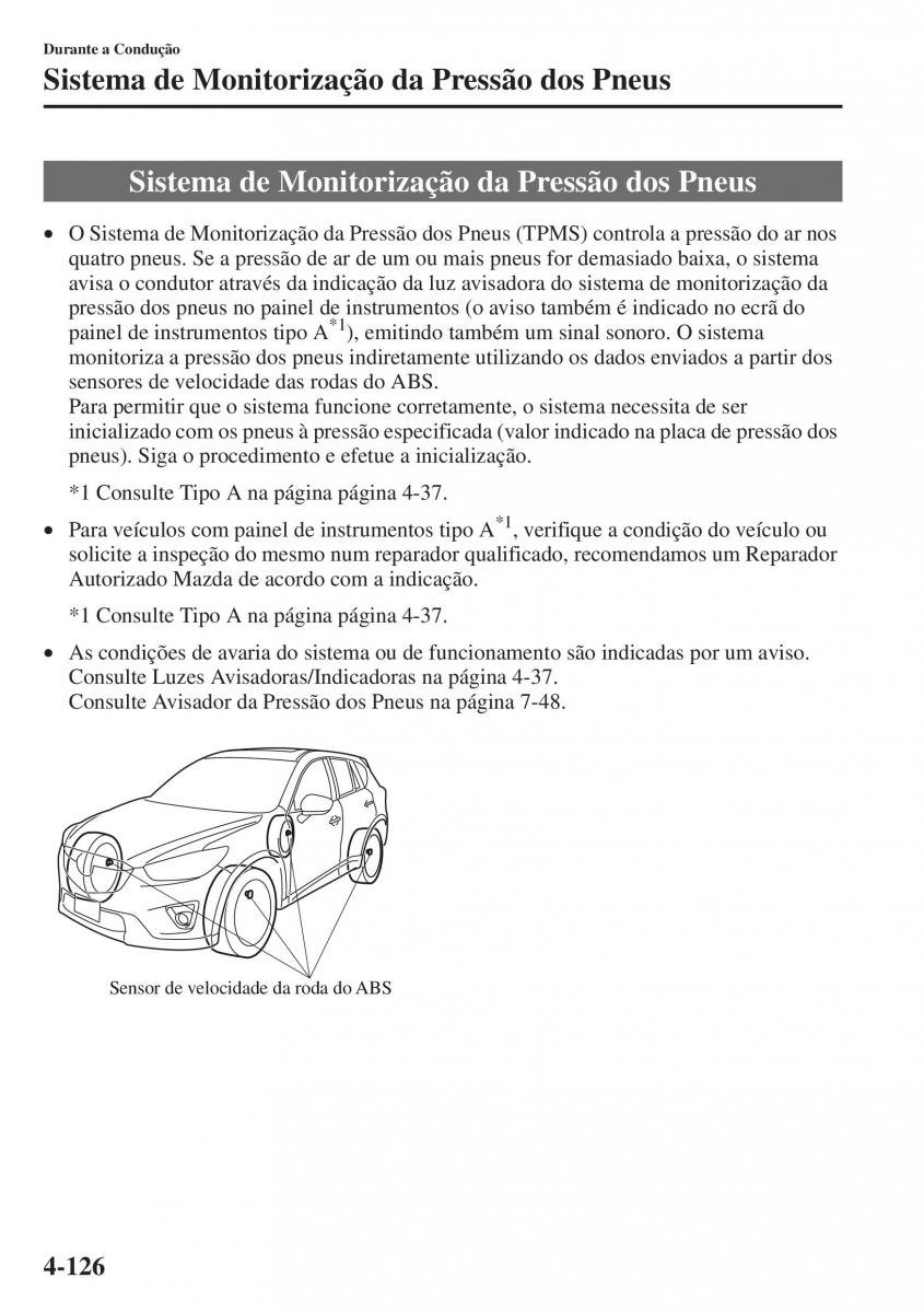 Mazda CX 5 manual del propietario / page 263