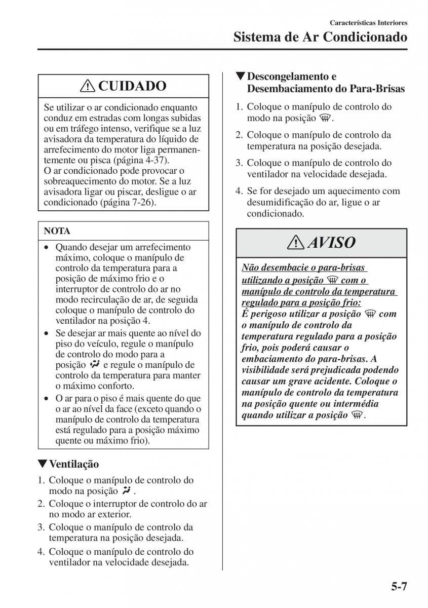 Mazda CX 5 manual del propietario / page 314