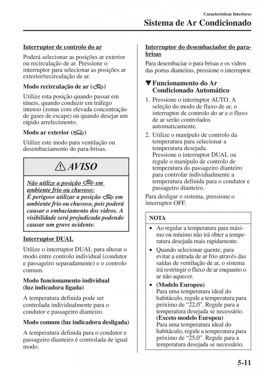 Mazda CX 5 manual del propietario / page 318