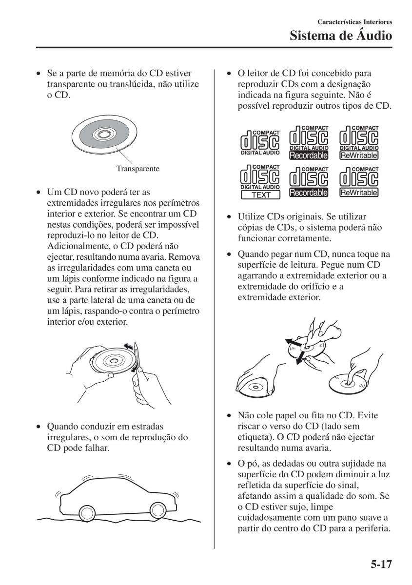 Mazda CX 5 manual del propietario / page 324