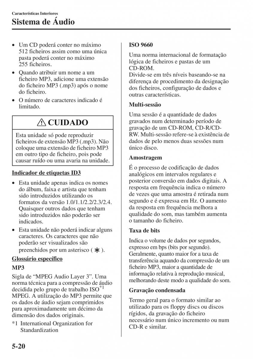 Mazda CX 5 manual del propietario / page 327