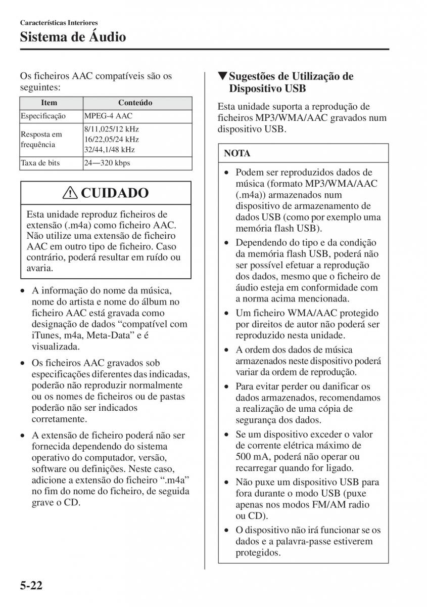 Mazda CX 5 manual del propietario / page 329