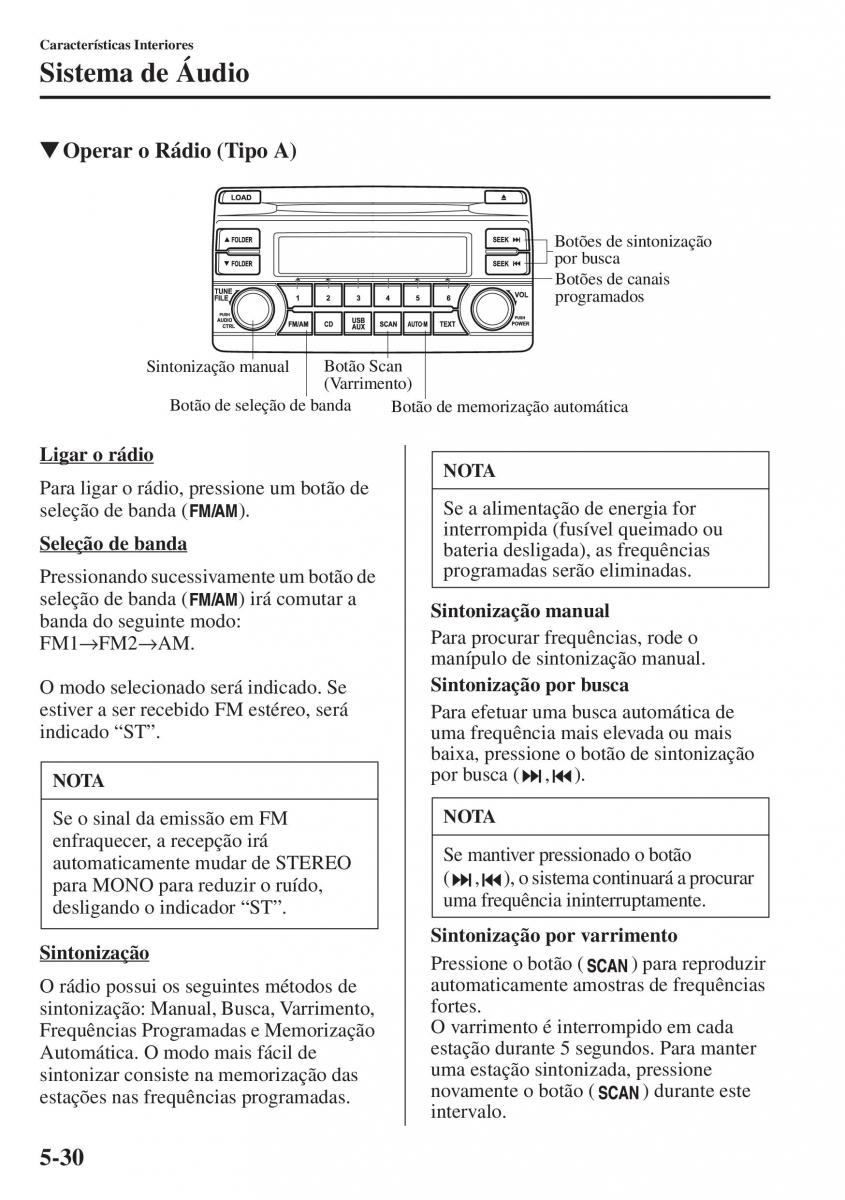 Mazda CX 5 manual del propietario / page 337