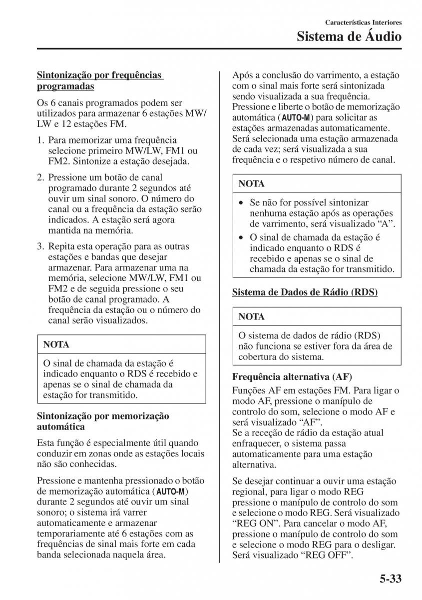 Mazda CX 5 manual del propietario / page 340