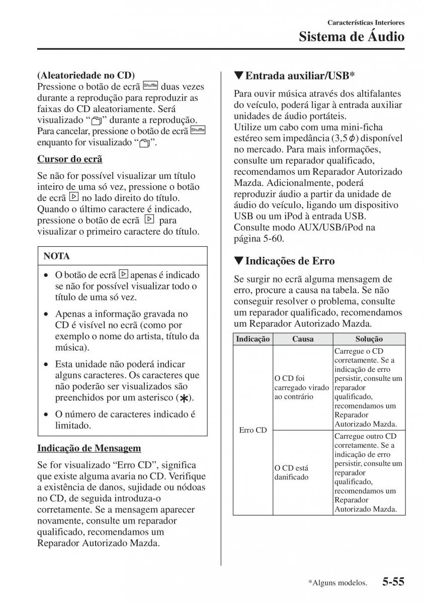 Mazda CX 5 manual del propietario / page 362