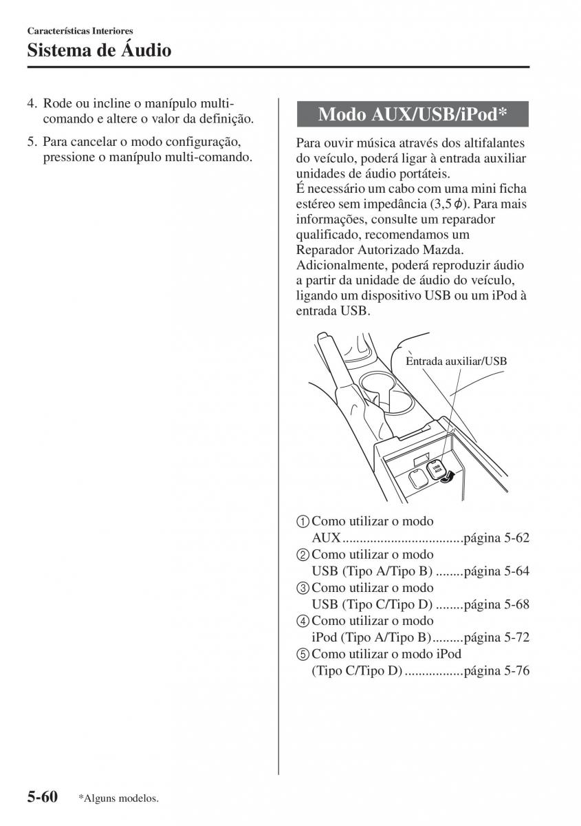 Mazda CX 5 manual del propietario / page 367