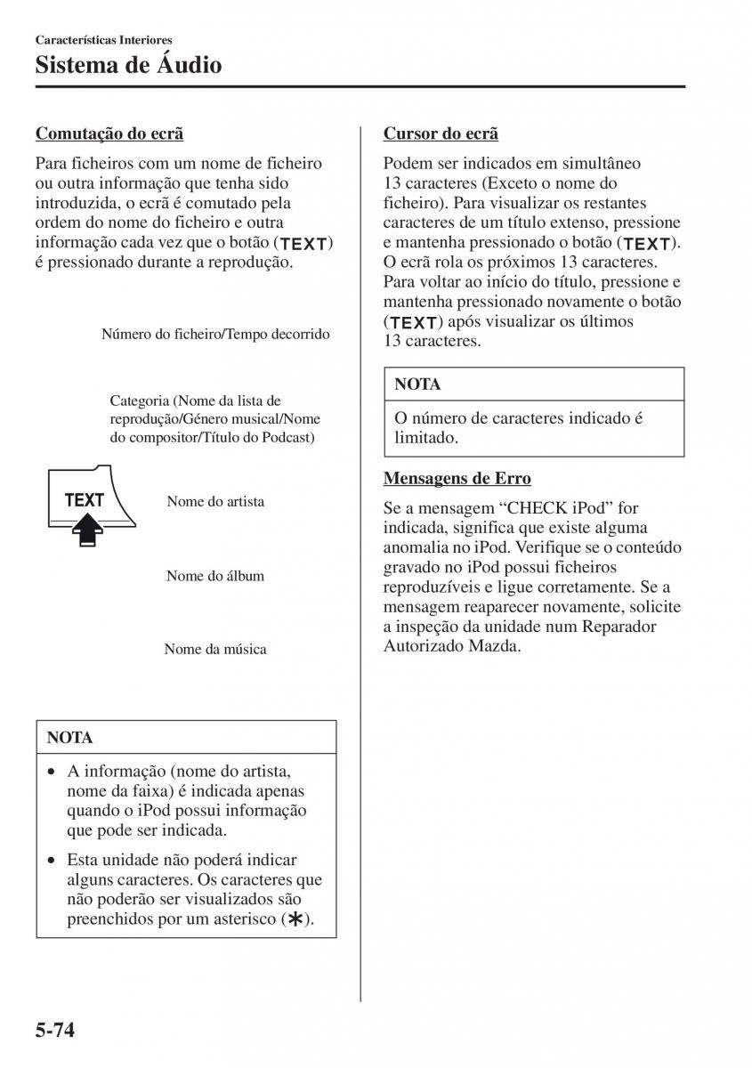 Mazda CX 5 manual del propietario / page 381