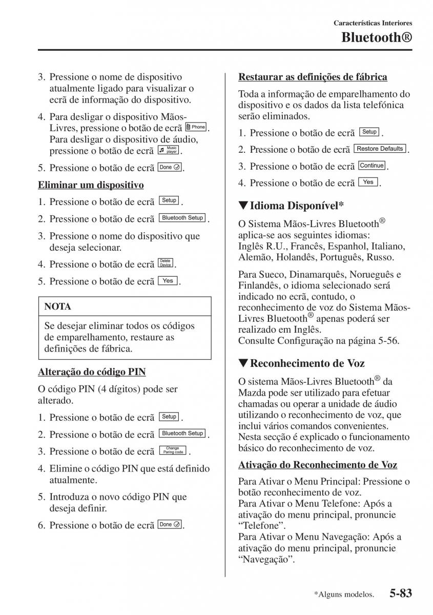 Mazda CX 5 manual del propietario / page 390