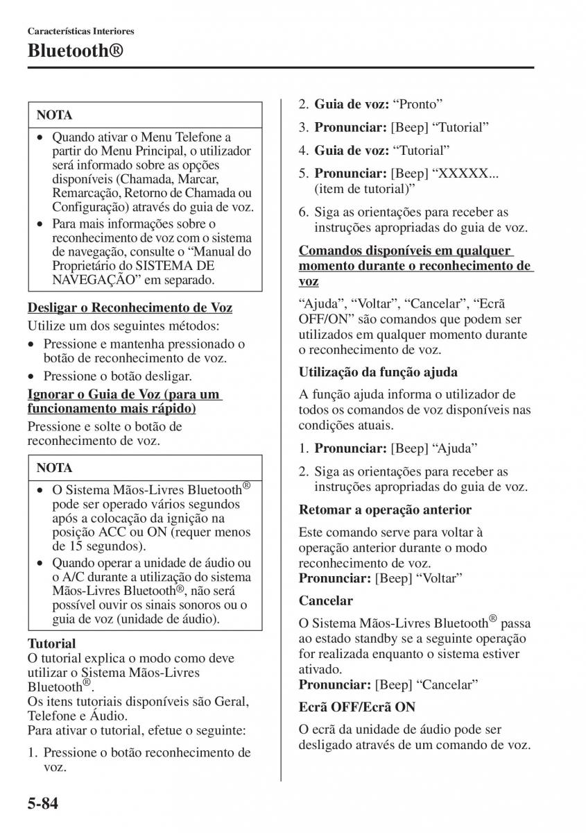 Mazda CX 5 manual del propietario / page 391