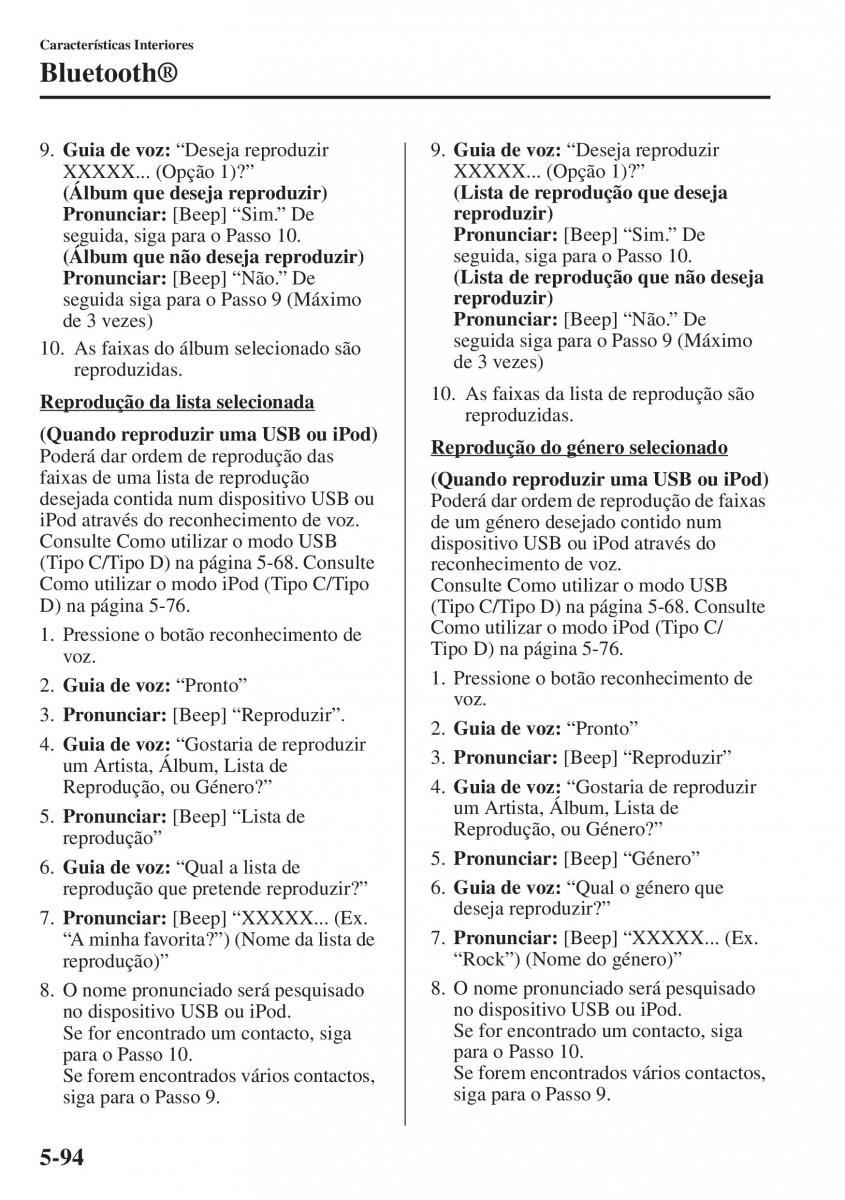 Mazda CX 5 manual del propietario / page 401