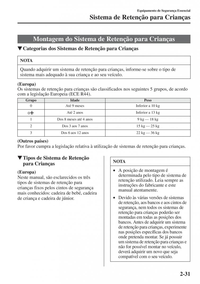 Mazda CX 5 manual del propietario / page 46