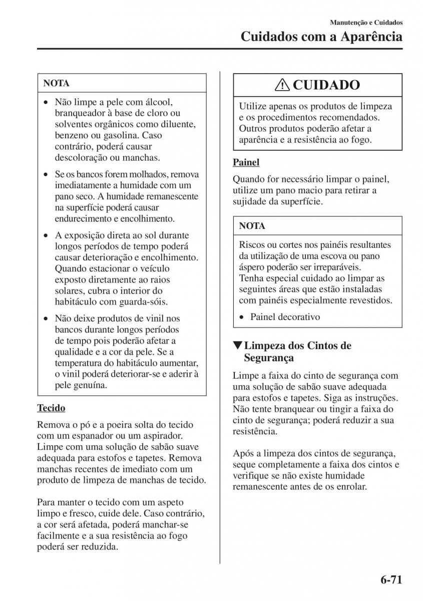 Mazda CX 5 manual del propietario / page 496