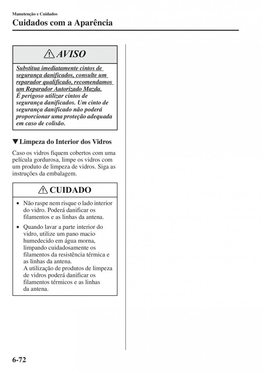 Mazda CX 5 manual del propietario / page 497