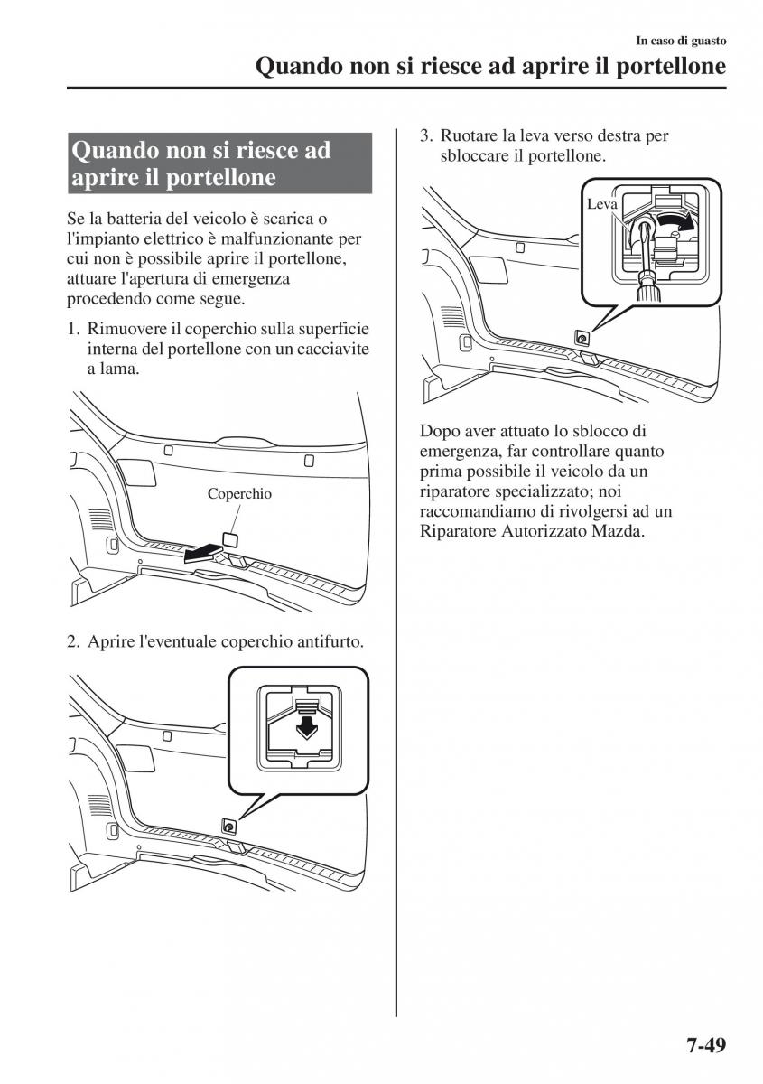 Mazda CX 5 manuale del proprietario / page 546