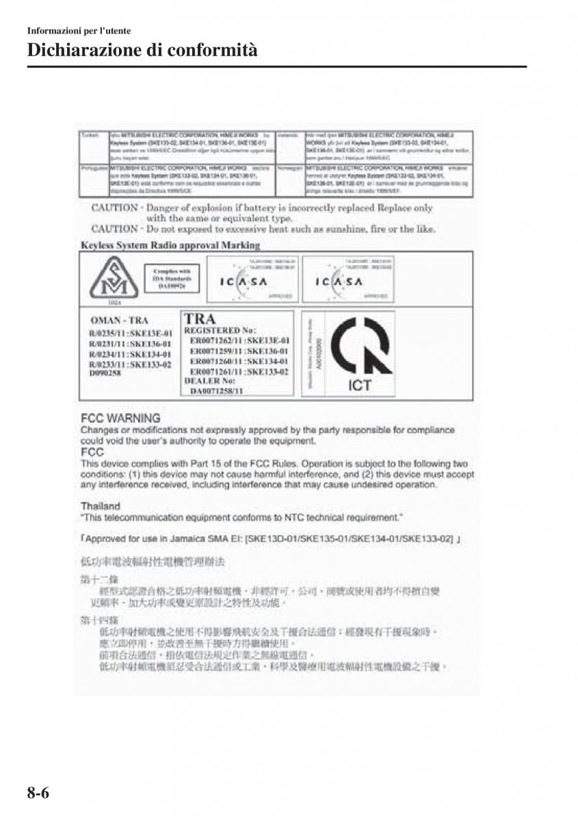 Mazda CX 5 manuale del proprietario / page 553