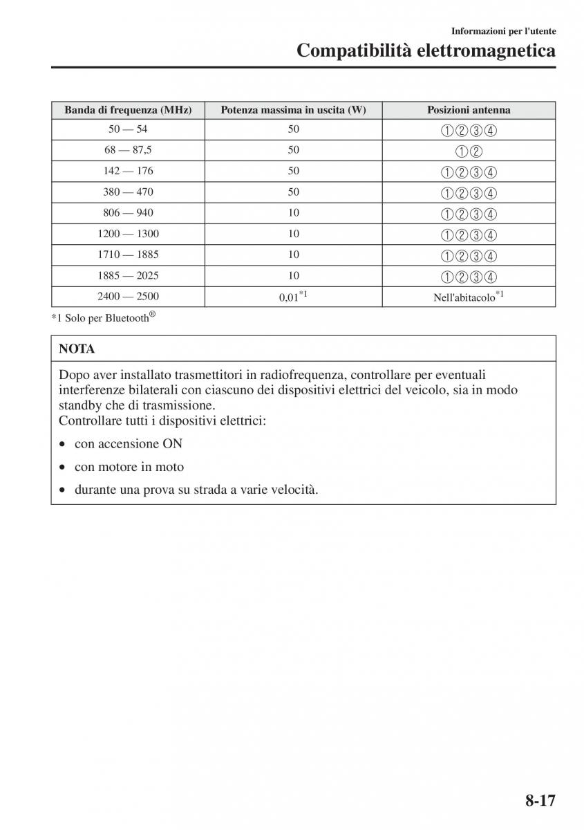 Mazda CX 5 manuale del proprietario / page 564