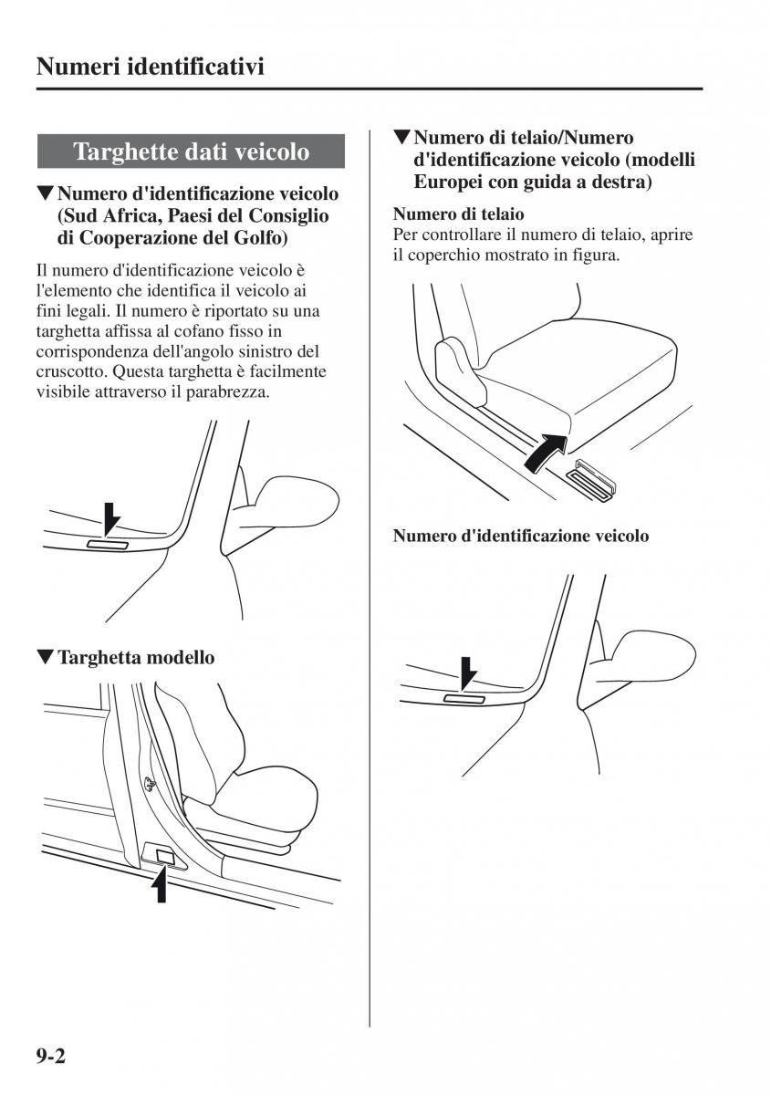 Mazda CX 5 manuale del proprietario / page 569