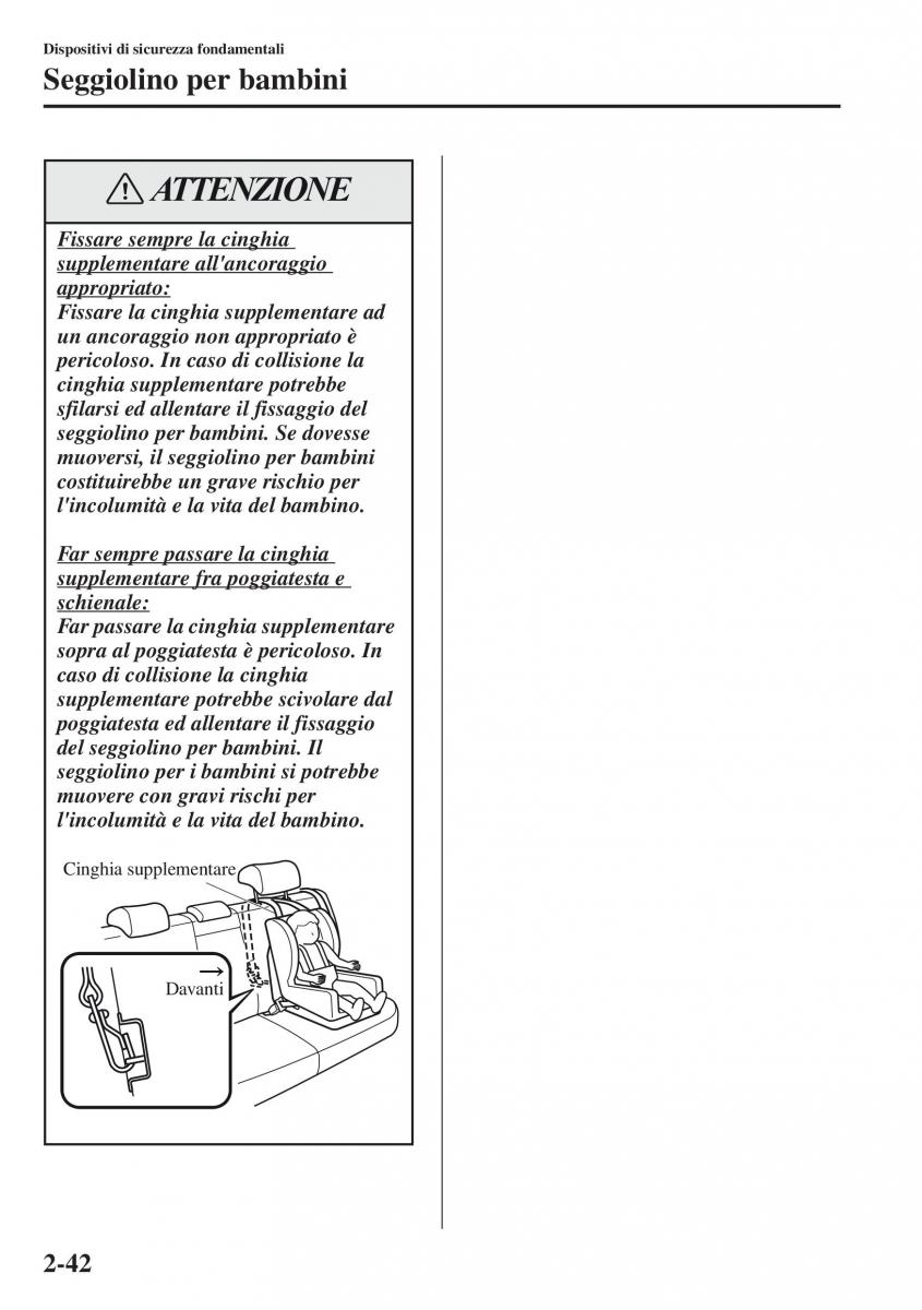 Mazda CX 5 manuale del proprietario / page 57