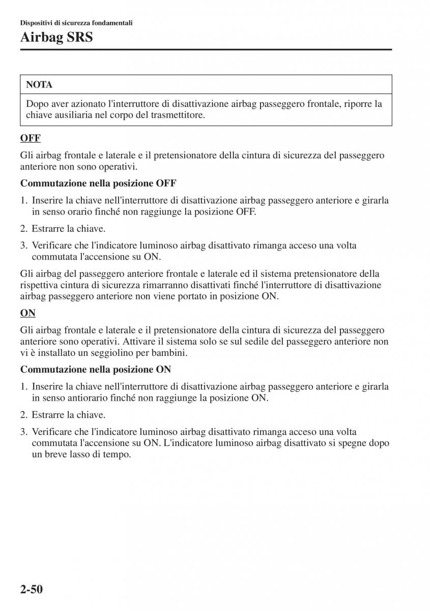 Mazda CX 5 manuale del proprietario / page 65