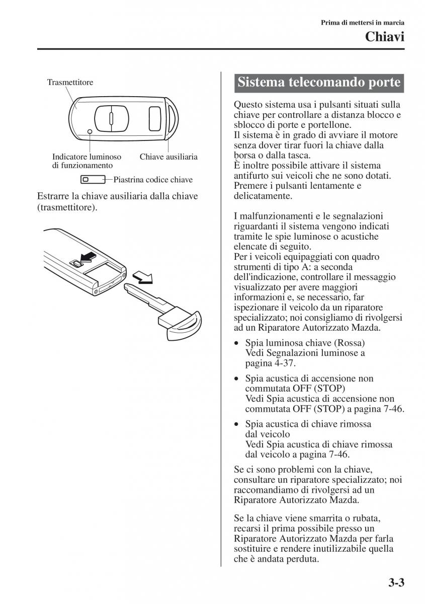 Mazda CX 5 manuale del proprietario / page 76