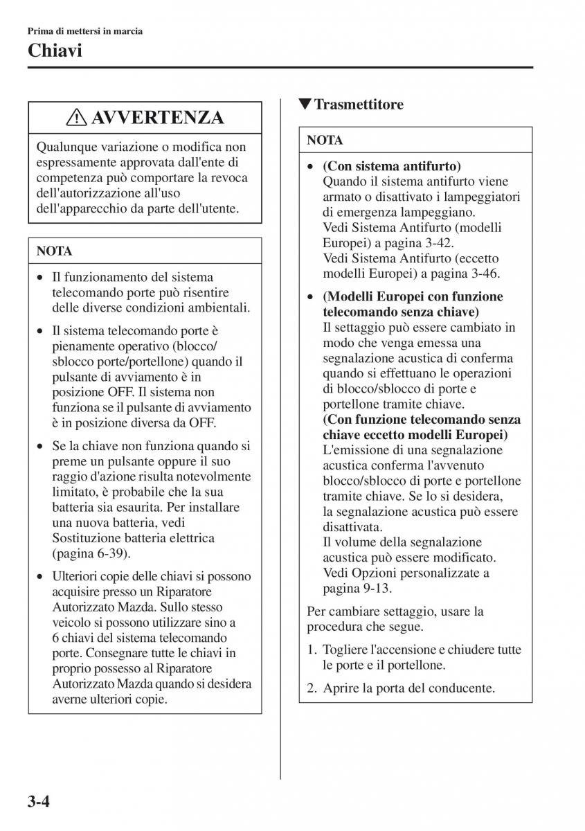 Mazda CX 5 manuale del proprietario / page 77