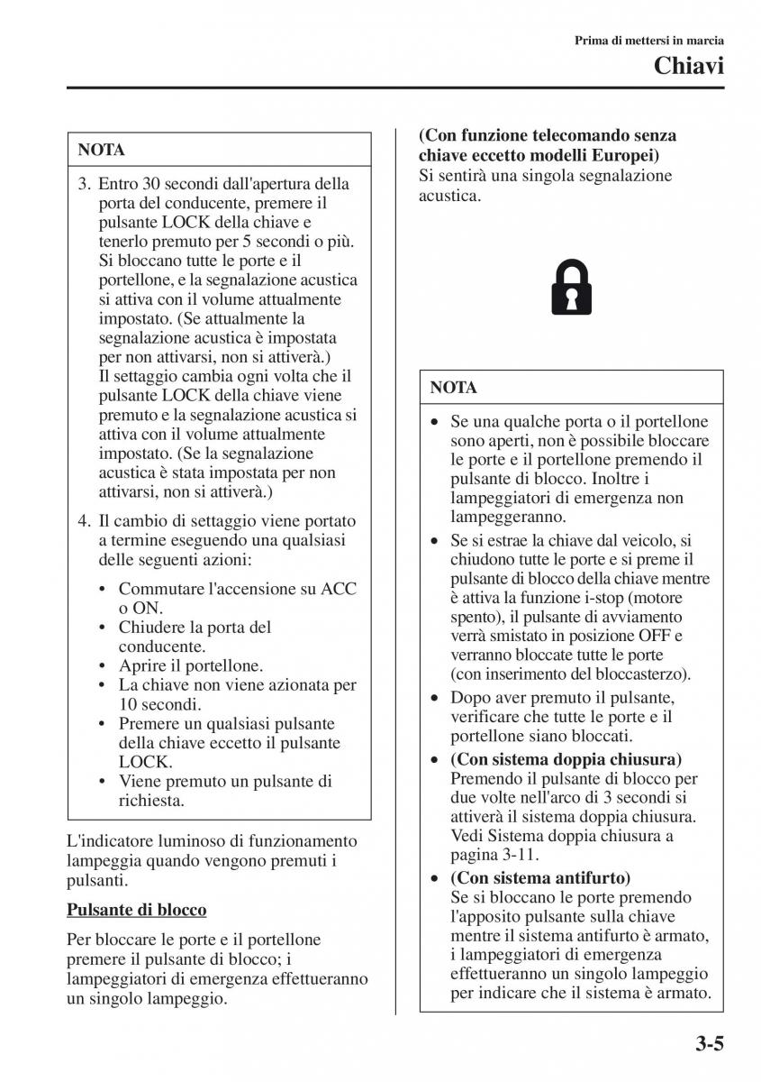 Mazda CX 5 manuale del proprietario / page 78