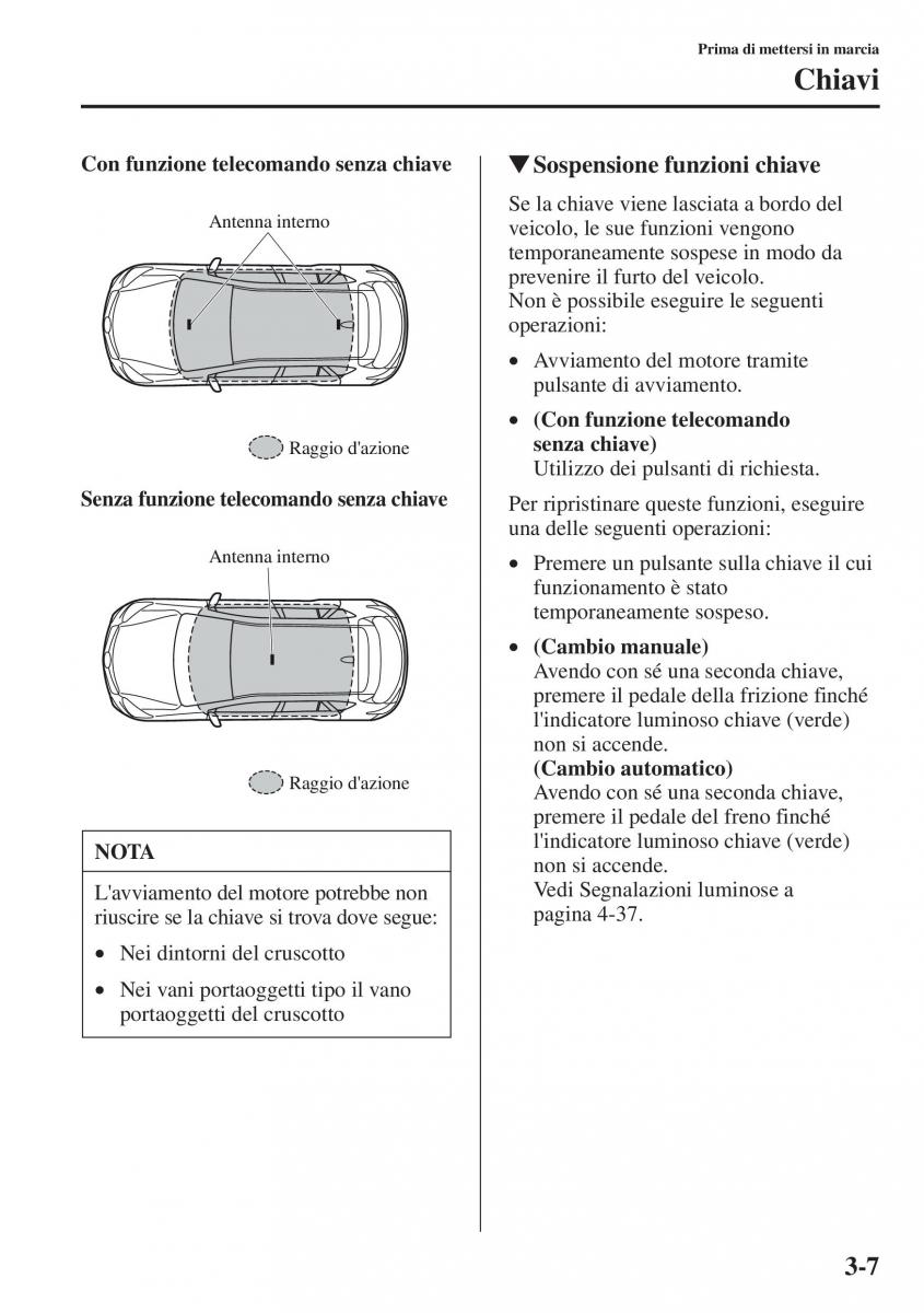 Mazda CX 5 manuale del proprietario / page 80