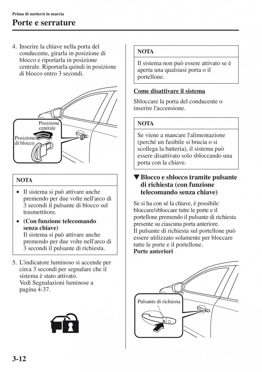 Mazda CX 5 manuale del proprietario / page 85