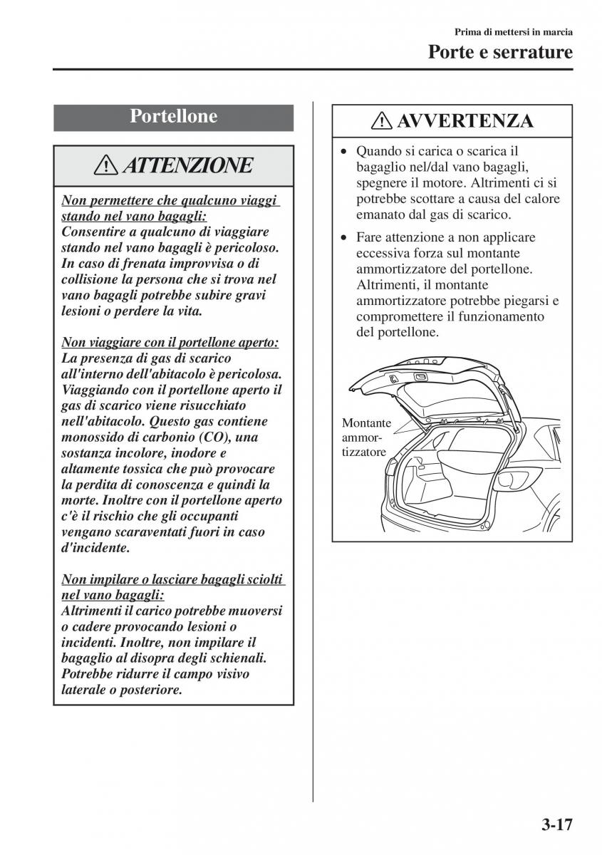 Mazda CX 5 manuale del proprietario / page 90