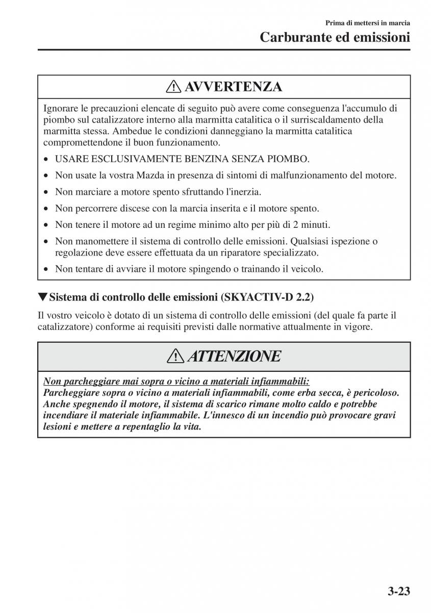 Mazda CX 5 manuale del proprietario / page 96