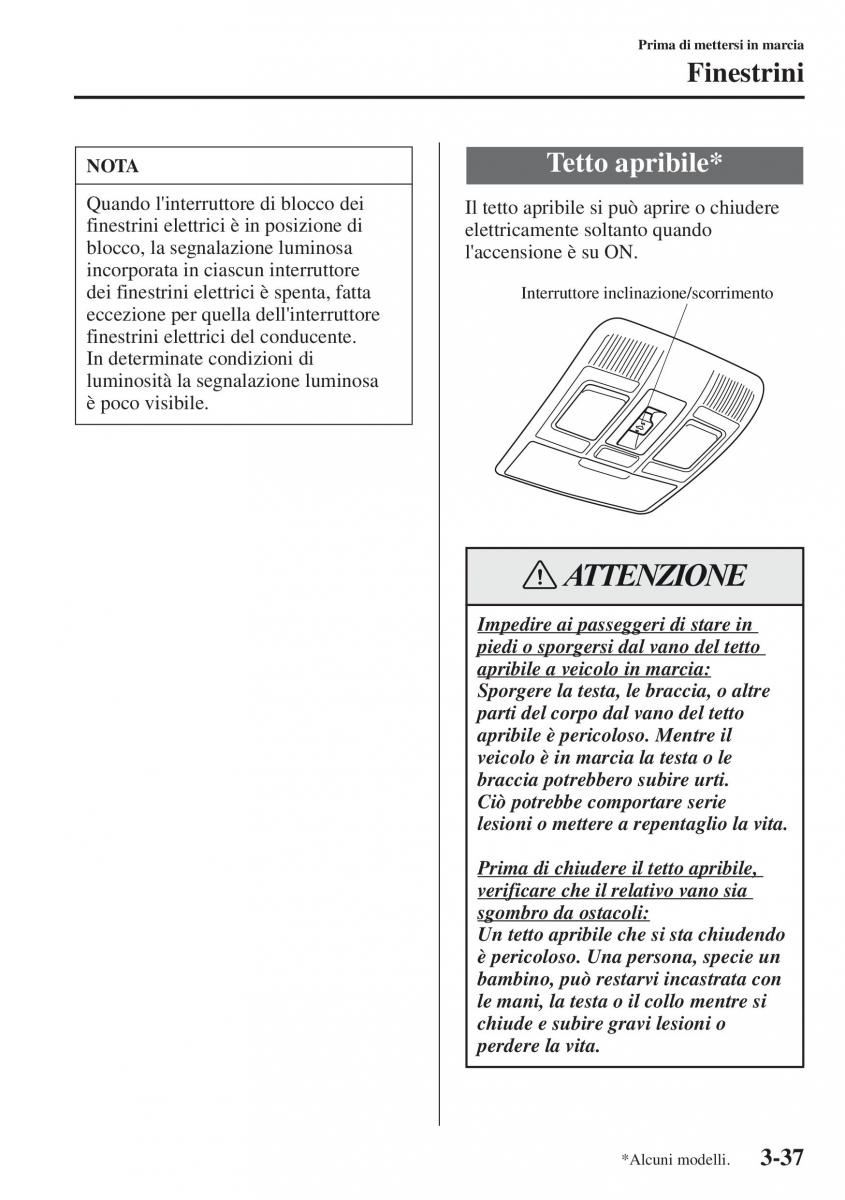 Mazda CX 5 manuale del proprietario / page 110