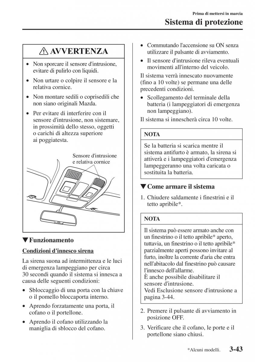 Mazda CX 5 manuale del proprietario / page 116