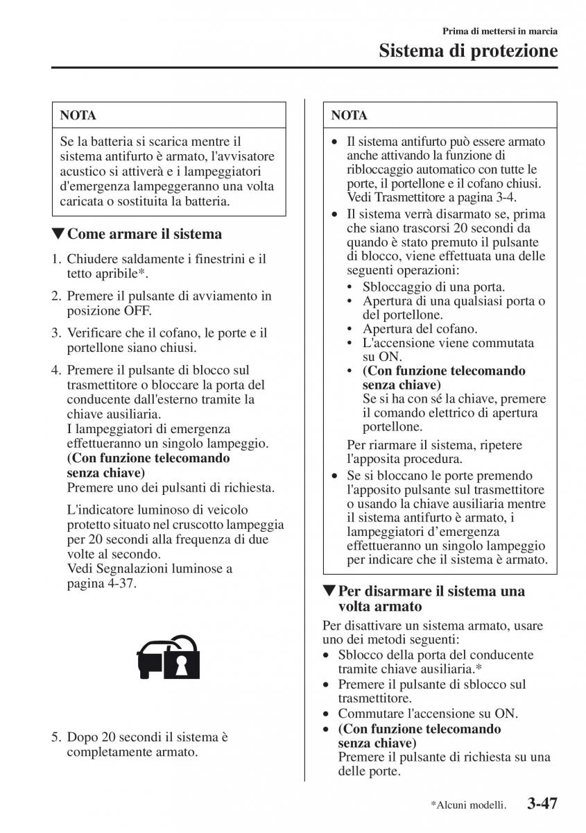 Mazda CX 5 manuale del proprietario / page 120