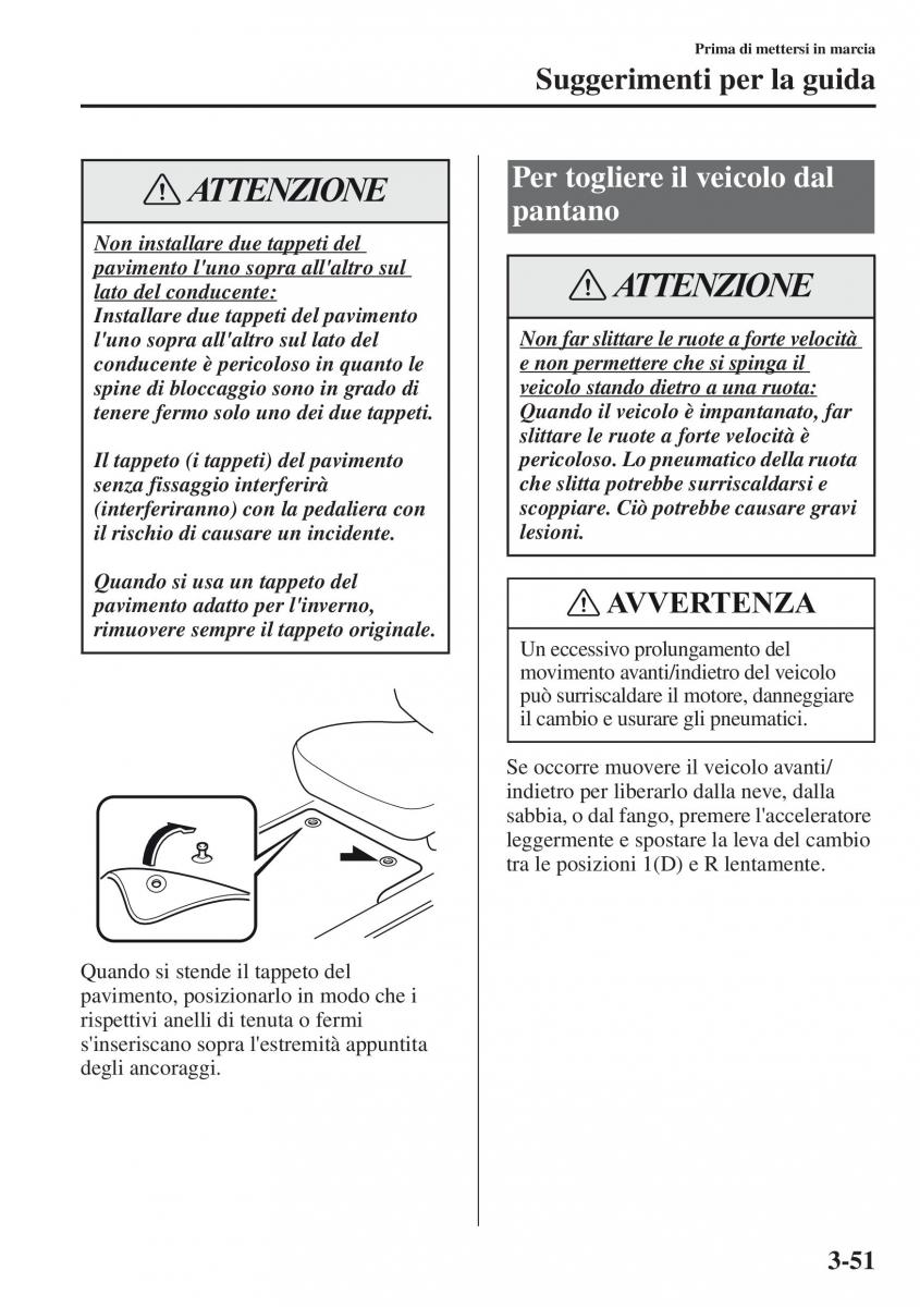 Mazda CX 5 manuale del proprietario / page 124