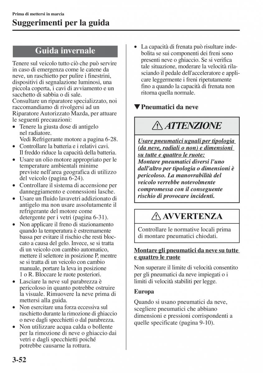 Mazda CX 5 manuale del proprietario / page 125