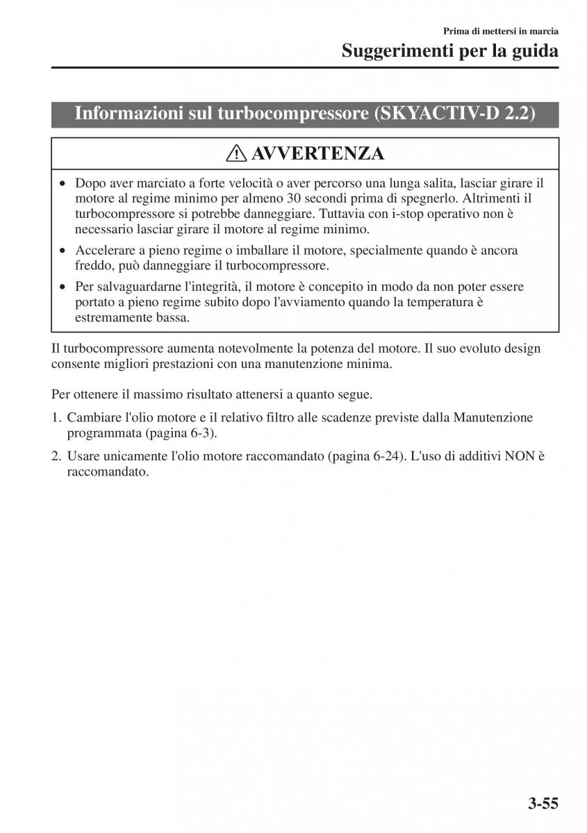 Mazda CX 5 manuale del proprietario / page 128