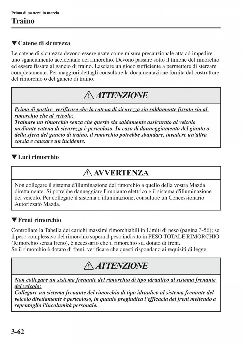 Mazda CX 5 manuale del proprietario / page 135