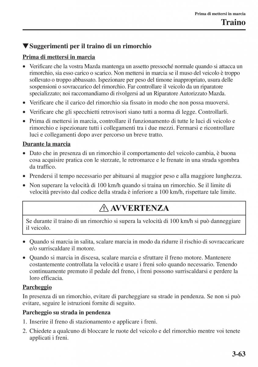 Mazda CX 5 manuale del proprietario / page 136