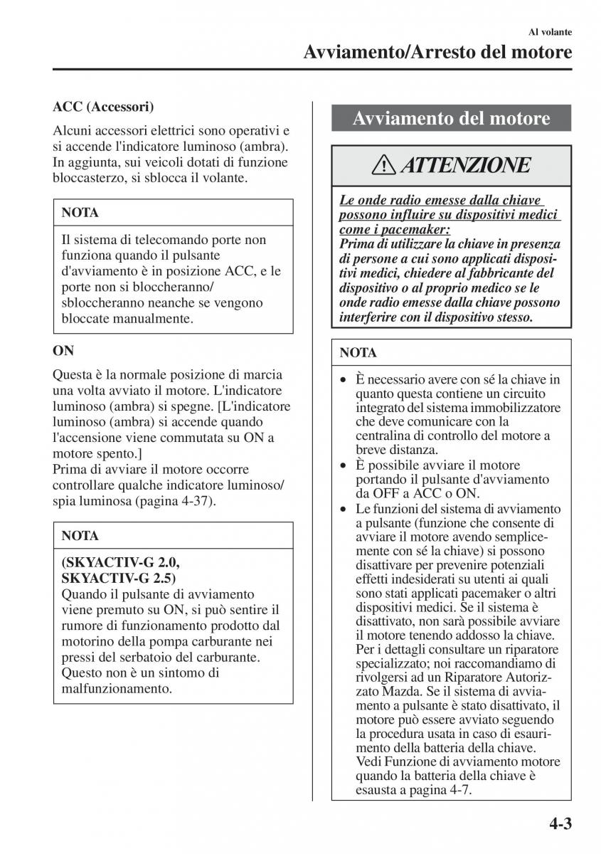 Mazda CX 5 manuale del proprietario / page 140