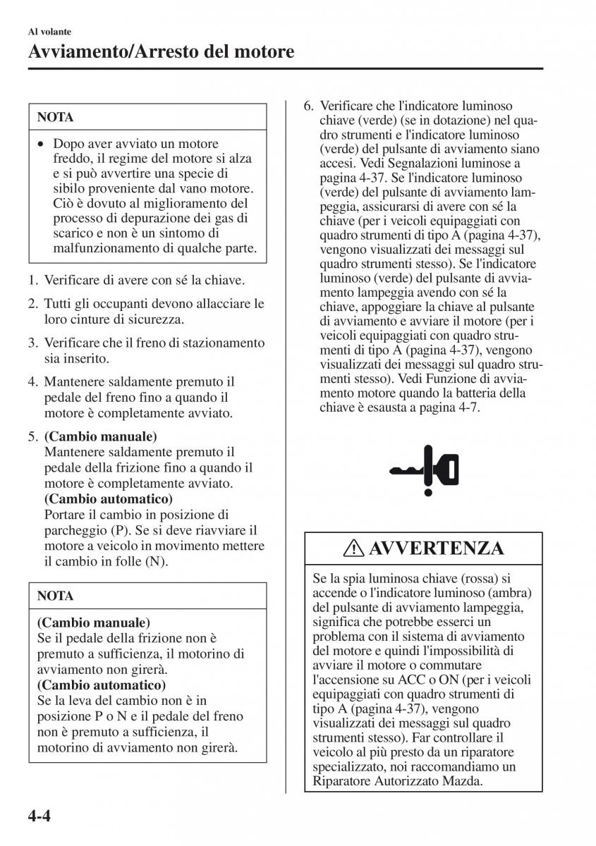 Mazda CX 5 manuale del proprietario / page 141