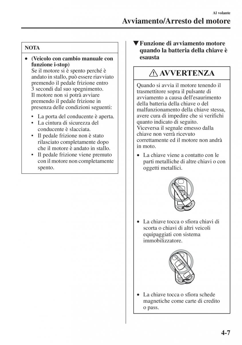 Mazda CX 5 manuale del proprietario / page 144