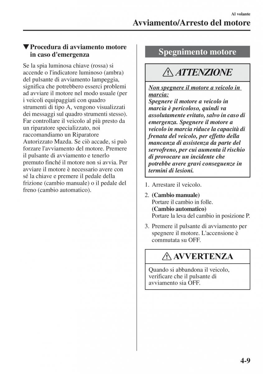 Mazda CX 5 manuale del proprietario / page 146