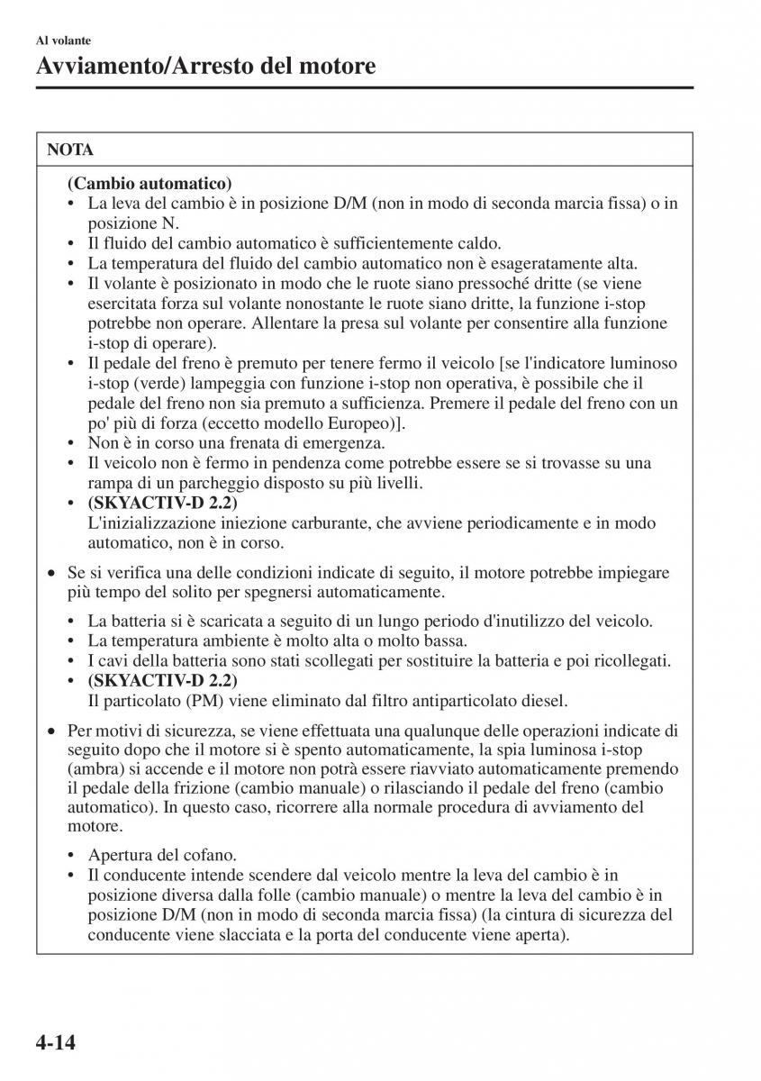 Mazda CX 5 manuale del proprietario / page 151